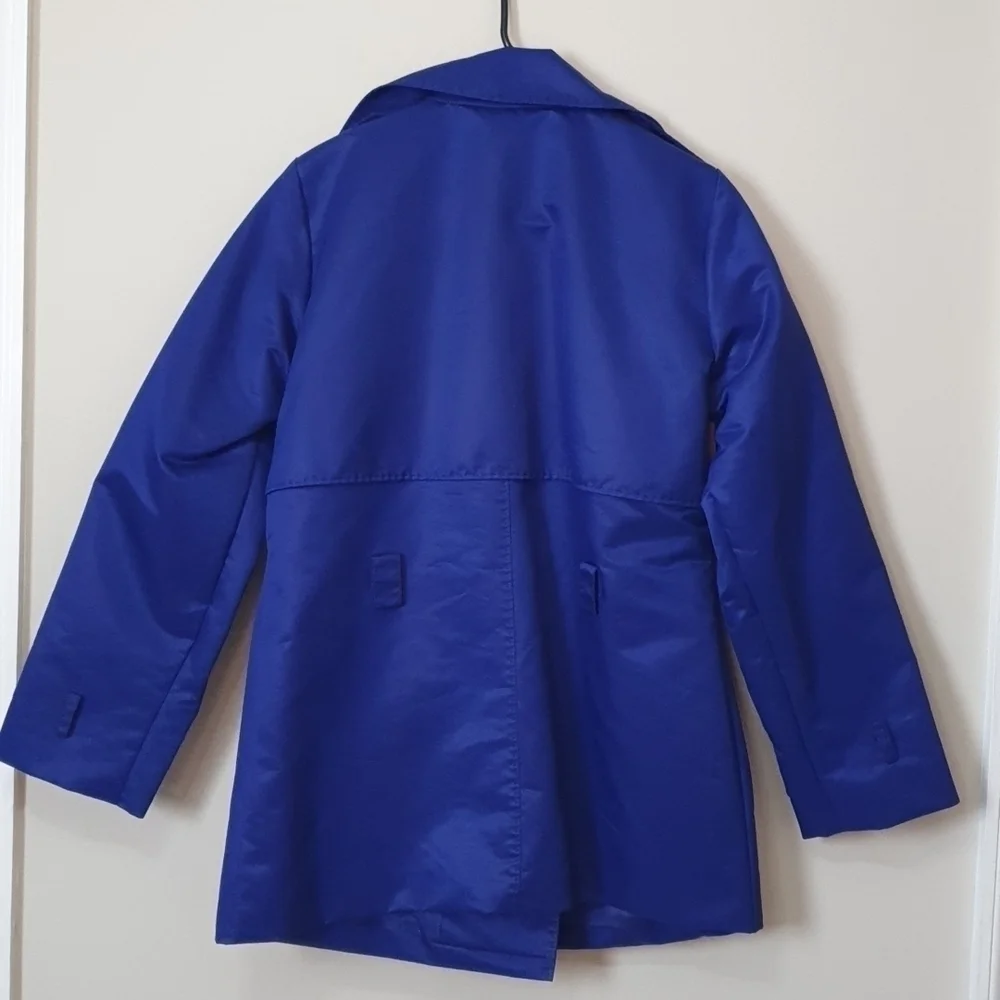 Marina Rinaldi Indigo Belted Trench Coat